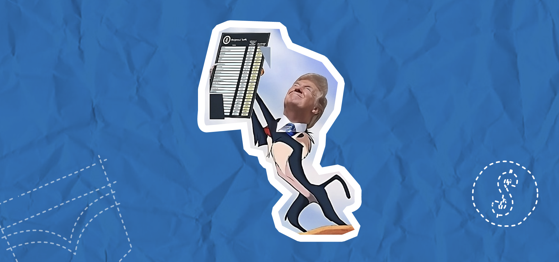 ¿Trump le puso aranceles hasta a los pingüinos? 